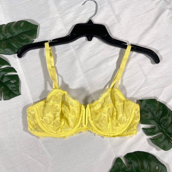 Auden Yellow Balconette Unlined Bra - Picture 1 of 4